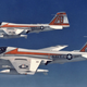 Grumman A-6E Intruders from Attack Squadron VA-65 “Tigers” in August 1972.